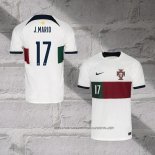 Portugal Player J.Mario Away Shirt 2022