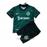 Sporting Third Shirt 2021-2022 Kid