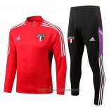 Sweatshirt Tracksuit Sao Paulo 2022-2023 Red