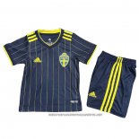 Sweden Away Shirt 2020-2021 Kid