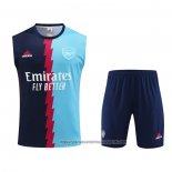 Tracksuit Arsenal 2023-2024 Without Sleeves Blue