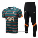 Tracksuit Liverpool 2022 Short Sleeve Green