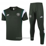 Tracksuit Manchester City 2023-2024 Short Sleeve Green