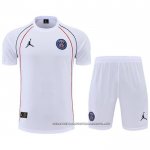 Tracksuit Paris Saint-Germain Jordan 2022-2023 Short Sleeve White - Shorts