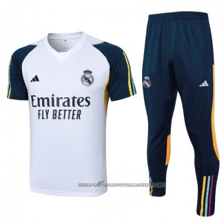 Tracksuit Real Madrid 2023-2024 Short Sleeve White