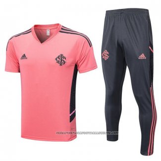 Tracksuit SC Internacional 2022-2023 Short Sleeve Rosa