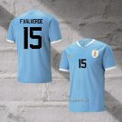 Uruguay Player F.Valverde Away Shirt 2022