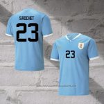 Uruguay Player S.Rochet Home Shirt 2022