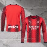 AC Milan Home Shirt 2023-2024 Long Sleeve