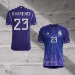 Argentina Player D.Martinez Away Shirt 2022
