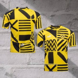 Borussia Dortmund Shirt Pre-Match 2022 Yellow and Black