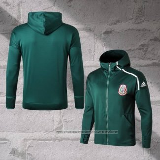 Chaqueta con Capucha del Mexico 2022-2023 Green