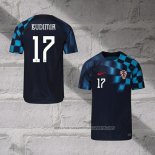 Croatia Player Budimir Away Shirt 2022