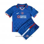 Cruz Blue Home Shirt 2022-2023 Kid