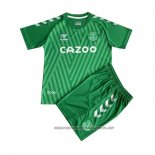 Everton Away Goalkeeper Shirt 2021-2022 Kid