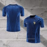France Training Shirt 2022-2023 Blue Oscuro
