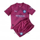 Manchester City Goalkeeper Shirt 2022-2023 Kid Red