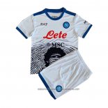Napoli Maradona Special Shirt 2021-2022 Kid White