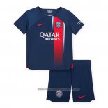 Paris Saint-Germain Home Shirt 2023-2024 Kid