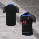 Paris Saint-Germain Training Shirt 2022-2023 Black and Blue