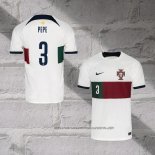 Portugal Player Pepe Away Shirt 2022
