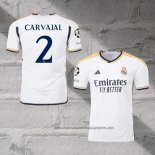 Real Madrid Player Carvajal Home Shirt 2023-2024