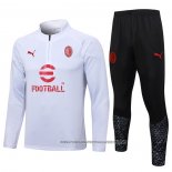Sweatshirt Tracksuit AC Milan 2023-2024 White