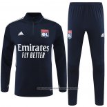 Sweatshirt Tracksuit Lyon 2022-2023 Blue