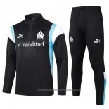 Sweatshirt Tracksuit Olympique Marseille 2023-2024 Black