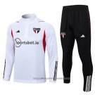 Sweatshirt Tracksuit Sao Paulo 2023-2024 White