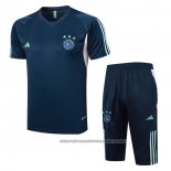 Tracksuit Ajax 2023-2024 Short Sleeve Blue - Shorts