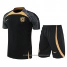 Tracksuit Chelsea 2022-2023 Short Sleeve Black - Shorts