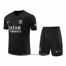 Tracksuit Paris Saint-Germain 2022-2023 Short Sleeve Black - Shorts