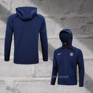 Chaqueta con Capucha del Paris Saint-Germain 2022-2023 Blue