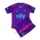 Charlotte FC Away Shirt 2023-2024 Kid