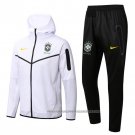 Hooded Tracksuit Brazil 2022-2023 White