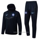 Hooded Tracksuit Chelsea 2022-2023 Blue