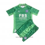 Leicester City Goalkeeper Shirt 2021-2022 Kid Green