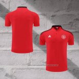 Manchester United Shirt Polo 2022-2023 Red