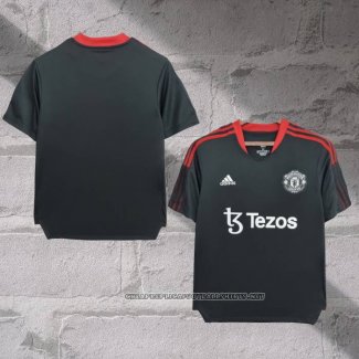 Manchester United Training Shirt 2022 Black