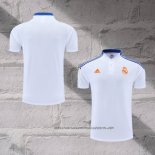 Real Madrid Shirt Polo 2022-2023 White and Blue