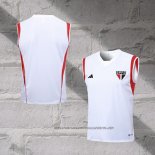 Sao Paulo Training Shirt 2023-2024 Without Sleeves White