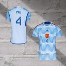 Spain Player Pau Away Shirt 2022