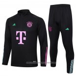 Sweatshirt Tracksuit Bayern Munich 2023-2024 Black