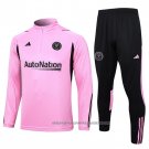 Sweatshirt Tracksuit Inter Miami 2023-2024 Kid Rosa