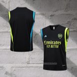 Arsenal Training Shirt 2023-2024 Without Sleeves Black