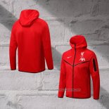 Chaqueta con Capucha del Liverpool 2022-2023 Red