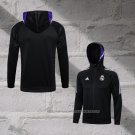 Chaqueta con Capucha del Real Madrid 2022-2023 Black