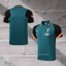 Liverpool Shirt Polo 2022-2023 Green