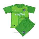 Palmeiras Away Goalkeeper Shirt 2021 Kid